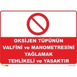Mediwiz Oksijen ve Propan Boruları Üzreninde Kaynak Yapma - Isg Levhası LEVHA-35X50 cm Sticker