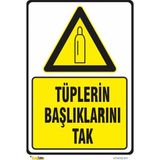 Mediwiz Tüplerin Başlıklarını Tak - Isg Levhası LEVHA-25X35 cm Sticker