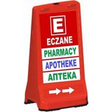Mediwiz Ultra Levhalı Reklam Dubası ( Ikiyönde Uyarı) - Evelux (Eczane En)