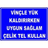 Mediwiz Vinçle Yük Kaldırırken Uygun Sağlam Çelik Tel Kullan Levhası Vim 036 70X100 cm Galvaniz Saç 0,4 mm