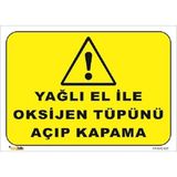 Mediwiz Yağlı El ile Oksijen Tüpünü 50X70 cm Sticker