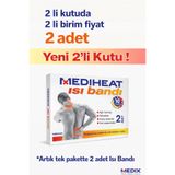 MEDİX mediheat ısı bandı 2 li paket