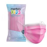 Medizer 3 Katlı Meltblown Pembe Cerrahi Çocuk Maskesi Telli 10'lu - 20 Adet