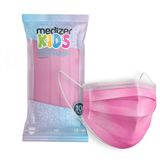 Medizer 3 Katlı Meltblown Pembe Cerrahi Çocuk Maskesi Telli 10'lu - 40 Adet