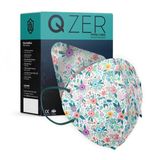 Medizer 5 Katlı FFP2 N95 Qzer Bahar Çiçekleri Desenli Koruyucu Maske Telli 100'lü