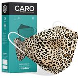 Medizer Qaro Leopar Desenli Kore Tipi KF94 Ffp2 Maske - 40 Adet