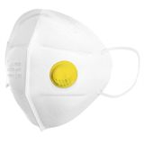 Medizer Qzer 5 Katlı FFP2 N95 Ventilli Maske Beyaz Telli Tekli