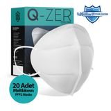Medizer Qzer FFP2 20'li N95 Beyaz Maske