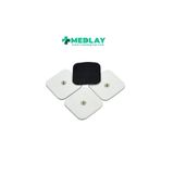 MEDLAY 5x5 Çıtçıtlı TENS Elektrot Pedi 2 Paket 8 Adet