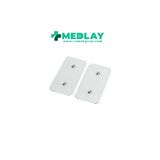MEDLAY 5x9 Çift Çıtçıtlı Tens Elektroda Pedi 2 Paket 4 adet