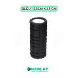 MEDLAY Foam Roller 33 Cm Siyah 33x13 cm MEDİKAL