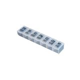 Medlight Haftalık Günlük Ilaç Saklama Kutusu - 7 Günlük Ilaç Saklama Kabı