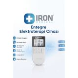 Medlight Iron KTR-2610 Fizik Tedavi Şarjlı TENS + EMS + MASAJ Cihazı + Taşıma Kabı