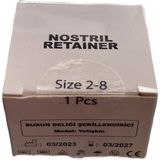 Medlight Nostril Retainer Burun Deliği Şekillendirici (3m Micropore Bant Hediye)2-8