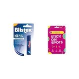 Medplus Stick Kuru ve Çatlamış Dudaklara Onarıcı ve Ferahlatıcı Dudak Bakım Kremi Spf 15 & Stick On Spots Sos Band - 15 Adet Sivilce/akne Patch - Option-1