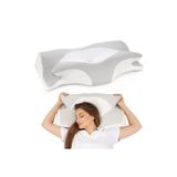 MedPride Ortopedik Boyun Yastığı, Güzel Uyku Yastığı , 67x40x14 cm, %100 Visco Dolgu