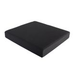 Medpride%100 Visco Kare Sandalye Minderi siyah Ortopedik 45 x 43 x 7