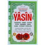 Medrese Kitab Evi Yasin Kitabı Cüzü Orta Boy 5Li Yeşil 80 Sayfa Telefonda Sesli Dinleme Doğum Cenaze Mevlüt Hediyeliği