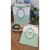 Medrese Yayınları 25 Li Karton Çantalı Yasin Kitabı Cüzü Gül Kokulu Telefonda Sesli Dinleme,dogum,mevlit Hediye,yeşil