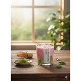 Medu Candles Iced Matcha Kokulu Soya-Jel Wax Dekoratif Doğal Mum 500G - 1