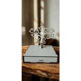 Medusa Ahşap/Mdf Takı Kutusu