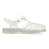 MEDUSE Sun Argent Pailette Sandalet, 36, 607829, Şeffaf, Kadın