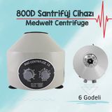 Medwelt 800D 6 Tüp Kapasiteli Santrifüj Cihazı