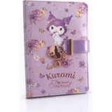 Medy Store Hello Kitty ve Arkadaşları Mini Kilitli Hatıra Defteri | A6 | 96 Yaprak | Anahtarlı Günlük - Mor