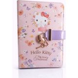Medy Store Hello Kitty ve Arkadaşları Mini Kilitli Hatıra Defteri | A6 | 96 Yaprak | Anahtarlı Günlük - Yavruağzı