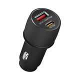 Medya Tech 40W Hızlı Şarj - USB ve Pd Çıkışlı Araç Şarj Aleti Çakmaklık Qc 4.0 - Siyah