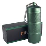 MEECN Üç Katmanlı Büyük Hap Düzenleyici Hap Kutusu, Alüminyum Su Geçirmez Hap Kabı, Hap Tutucu Hap Her Boyutta Hap Saklayabilir, Vitaminler, Morina Karaciğeri Yağı, Takviyeler ve İlaçlar (Yeşil)