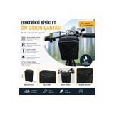 Meed Design elektrikli bisiklet çanta - deri çanta - scooter çanta-saklama alanı