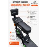 Meed Design VOLTA VSM -koltuk, ıturak,elektrikli bisiklet koltuk, çocuk koltuk, motosiklet koltuk Deri Arka Koltuk, Sele, Oturak, Elektrik Bisiklet
