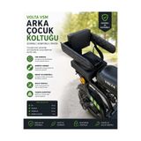 Meed Design Volta vsm koltuk,oturak,Volta vsm arka koltuk,sele,oturak, elektrik bisiklet, kemerli ve korumalı