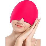 MeerKate Rahatlatıcı Jel Migren Kafa Bandı MEER1017 Pembe Modeli Esnek Malzeme ile Konforlu Kullanım