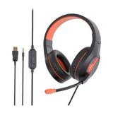 Meetion HP021 Siyah 3.5 mm + USB Bağlantı Mikrofonlu RGB Aydınlatmalı Oyuncu Kulaklık