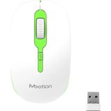 Meetion | R547 | Yeşil | Kablosuz Mouse | 2.4G Wireless | Sessiz Tıklama | 1600 DPI | Ergonomik Tasarım