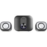 Meetion | SP2110 | Siyah | Ofis Hoparlörü | Bluetooth + 2.1 Ses Sistemi | 3.5mm + USB Bağlantı - Standart