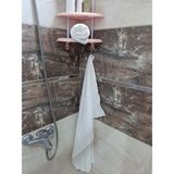Mef Collection 12'li Otel El Yüz Havlusu Beyaz 50x90 | %100 Pamuklu Baş Havlusu Dayanıklı Bukle - 50 x 90 cm