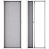 MEF Plise Akordion Plise Kapı Sineklik Beyaz ÖZEL ÖLÇÜ ÜRETİM ☑️ PREMİUM KALIN SERİİ 0-90 cm x 0-220 cm - 90 * 220
