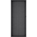 Mef Plise Sineklik Plise Akordion Sürgülü Antrasit Renk Kapı Sineklik ÖZEL ÖLÇÜ ÜRETİM ✔️PREMİUM KALIN SERİİ ÇERÇEVE 0-90 cm x 0-220 cm