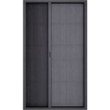 Mef Plise Sineklik Plise Akordion Sürgülü Antrasit Renk Pencere Sineklik MAX ( 0-70 cm x 0-140 cm ) ÖZEL ÖLÇÜ ÜRETİM ✔️PREMİUM KALIN SERİİ ÇERÇEVE