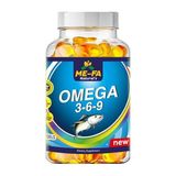 Mefa Naturals Omega 3-6-9 200 Softgels Balık Yağı 1600 Mg Keten Tohumu ve Lineolik Asit Içerir - --