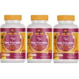 Mefa Naturals Saw Palmetto ,cüce Palmiye,likopen,çinko 3 Kutu 600 Kapsül - --