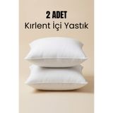 MEFAKS TEKSTİL 2 Adet Kırlent İçi – Silikon Dolgulu, Kare Yastık İç Dolgu (40x40 / 43x43 / 45x45 / 50x50 / 30X50)