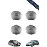 MEFAUTO Renault Megane 2 - Scenıc 2 Kasa Uyumlu Çelik Jant Arması Göbeği 4 Adet Takım