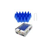 Mefsa Mavi Bijon Kapağı 19 Mm 20'Li Set