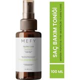 Mefy Saç Bakım Toniği 100 ml Besleyici, Kepek Karşıtı ve Parlatıcı Özellikli Tüm Saçlar İçin