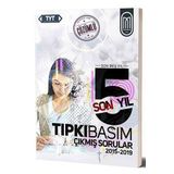 MEG Yayınları TYT Tıpkı Basım Son 5 Yıl Çözümlü Çıkmış Sorular