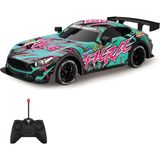MEGA 1:18 Fierce Kumandalı Full Fonksiyon Işıklı Araba Turkuaz
